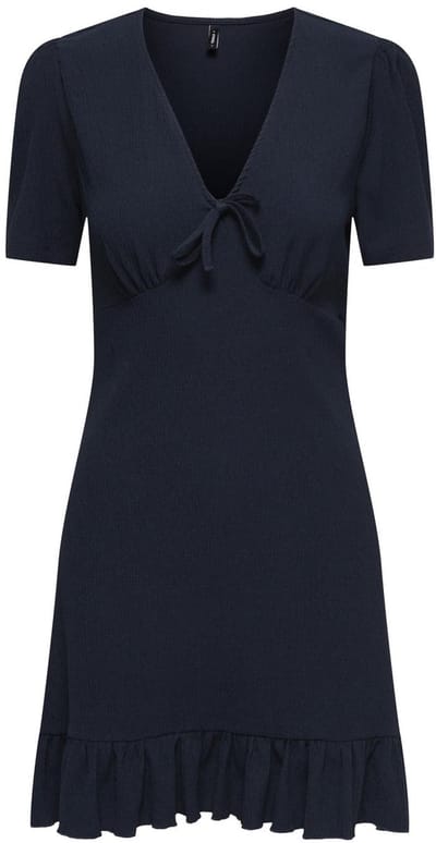 ONLY - ONLMOLLY S/S V-NECK DRESS JRS NOOS Dames Jurk