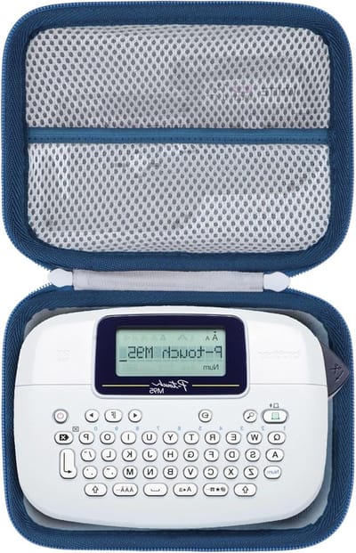 Duurzame en Schokbestendige Bescherming voor Brother P-Touch PTM95 Labelmaker met Extra Opbergruimte