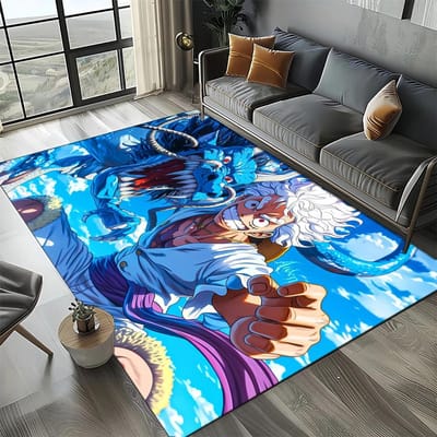 27 Stijl Nieuwe One PIECE-E Anime Cartoon Vloerkleed Tapijt voor Woonkamer Slaapkamer Huisdecoratie, Vloermat Antislip voor Bank Deurmat Kinderen 200x160cm( 78x62in )