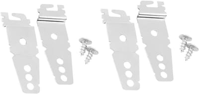 Vaatwasser Montagebeugel - Vaatwasserclips Montageset - Vaatwasser Beveiligen - Verstelbare Compatibiliteit - 76 cm - Zilver