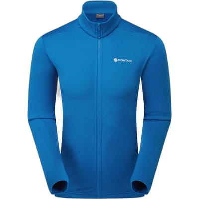 Montane Protium Fleece Met Volledige Rits Blauw S Man
