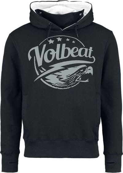 Volbeat Eagle Heren Trui met capuchon - zwart - S