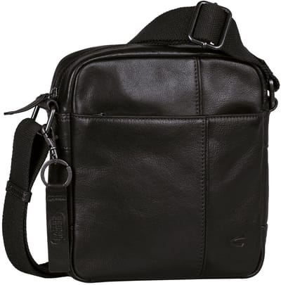 camel active schoudertas Pine Crossbody Bag Black zwart