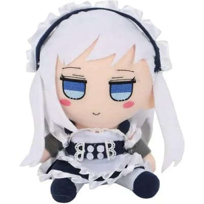 Nieuw op voorraad 20cm Azur Lane Belfast Pluche Pop Schattige Katoenen Pop Anime Periferie Speelgoed Halloween Kerstcadeau in stock beige