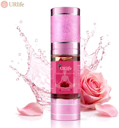 URlife Yoni Olie Rose – Vaginale Olie & Yoni Oil – Intieme Verzorging Vrouw – pH-Neutraal, 100% Natuurlijk – Hydraterend, Fris, Zacht & Comfortabel