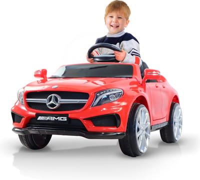 Mobiclinic Turbo - Kinderauto Mercedes - Elektrische auto voor kinderen - Afstandsbediening - Motor 30W - Snelheid 3 km/u - Mercedes AMG - USB-poort - Max. 30kg