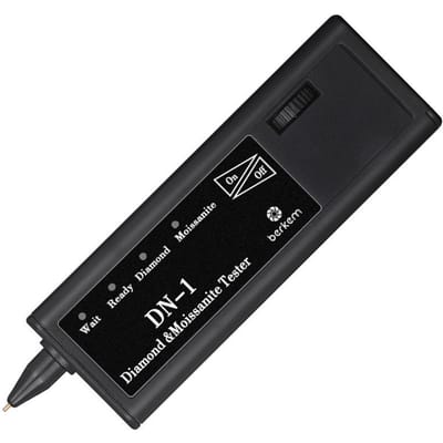 Testeur de diamant professionnel de haute précision 2 en 1 Stylo de test de diamant et de moissanite Pierre précieuse portable EU Plug