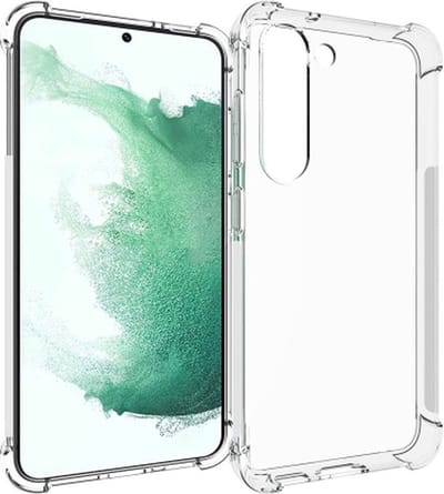 Anti shock silicone Doorzichtig Back Cover Geschikt voor Samsung Galaxy S23 - Telefoonhoesje