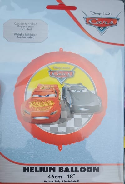 Helium ballon | Cars | 46cm | Party | Disney | Verjaardag | Pixar