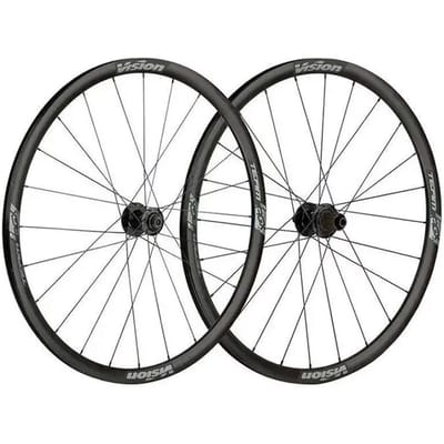 Paar wielen Vision Team 30 AGX i23 Centerlock Tubeless Ready Shimano Microspline