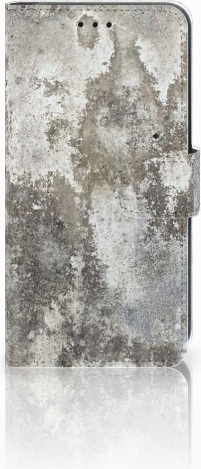 Xiaomi Mi A2 Lite Bookcase Beton Print