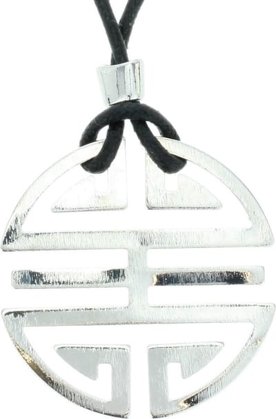 Behave - Ketting met zilverkleurige hanger - Oosterse look - Casual chique