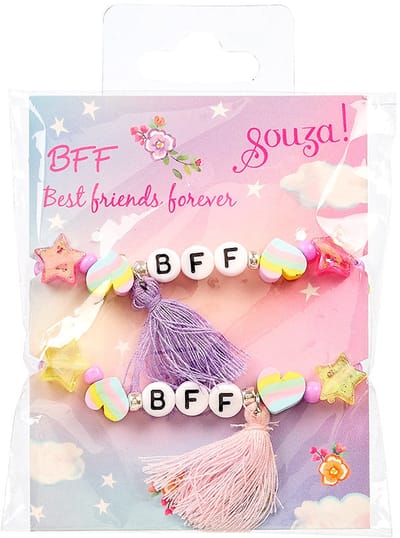 Souza Giftpack BFF, 2 armbanden (2 stuks/kaartje, 1 kaartje).