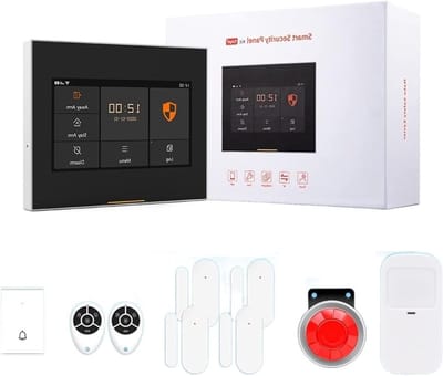 Smart Home Systeem - Beveiligingskit - Huis Beveiligen - Draadloze Installatie - 4.3 Inch Touchscreen - Set B