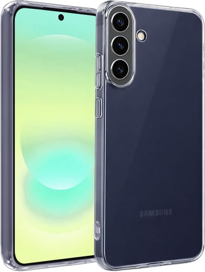 Hoesje - Geschikt voor Samsung Galaxy A37 - Sterk & Shockproof - Hoes Cover - Siliconen Case - Telefoonhoesjes - Transparant