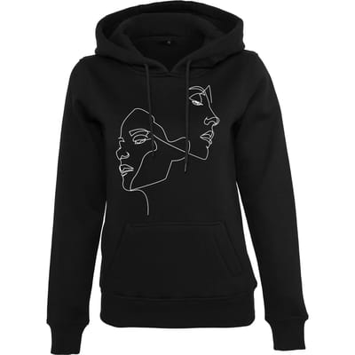 Mister Tee - One Line Fit Hoodie/trui - XS - Zwart