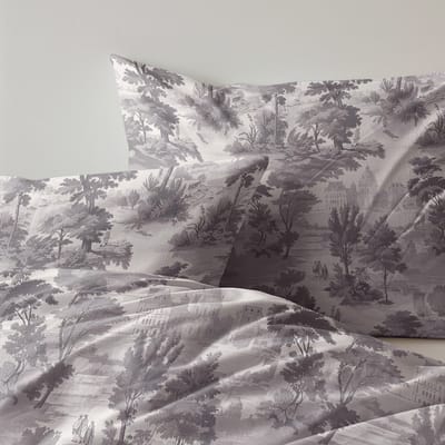 Zydante Dekbedovertrek Set - 140x220 cm - Dekbedhoes met 1 Kussensloop - Vintage Grey