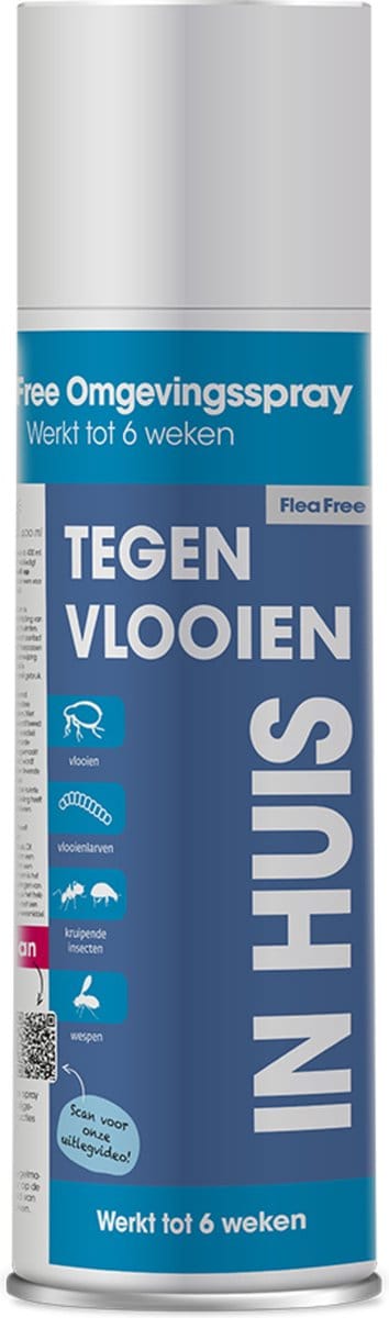 Exil Flea Free Ongediertespray - Werkt 4 tot 6 weken - 400 ml
