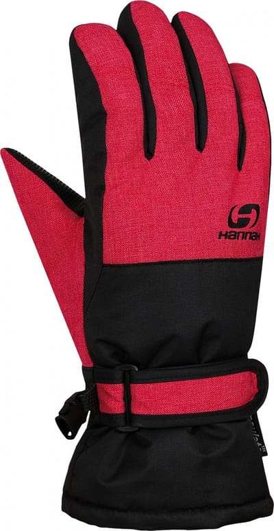 Hannah Handschoenen Mojo Junior Polyester Rood/zwart Maat 12