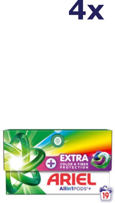 4x Ariel Pods Allin1 - 19sc/419.9gr - +extra color & fiber protection