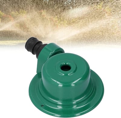 Sprinklerkop voor irrigatie - G1/2 spuitmond van zinklegering voor tuin en landbouw, efficiënt water geven aan gazon en planten