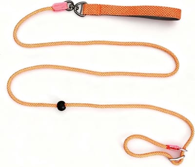 SnelShoppen - Dog Training Leads 6mm x 180cm - Verstelbare Slip Leash voor Honden - Duurzame Antipull Leiding voor Kleine, Middelgrote en Grote Honden