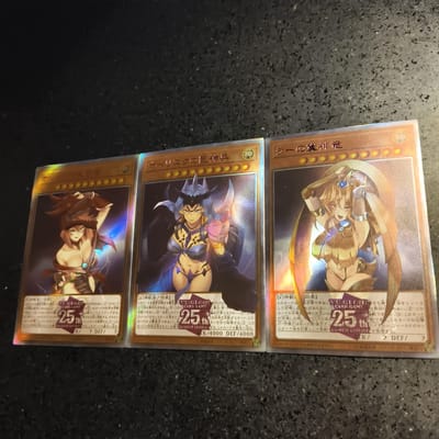 3 pièces/set Yu-Gi-Oh! Mai Valentine DIY Maîtrise de soi Collectionner Signatures Cartes à Échanger Flash Anime Dessin Animé Série Originale Cadeau