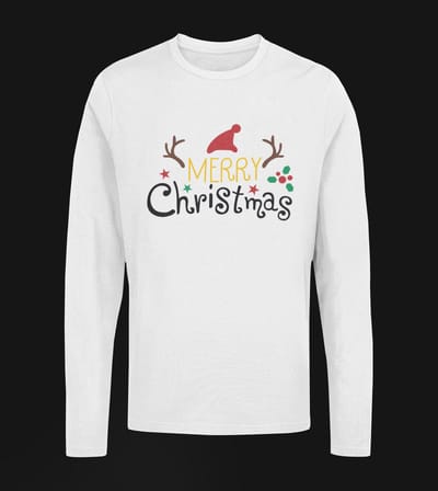 Starry Indigo - Heren T-shirt / Kerstkleding / Christmas Familie bijpassende glitter outfits | Wit | Maat S
