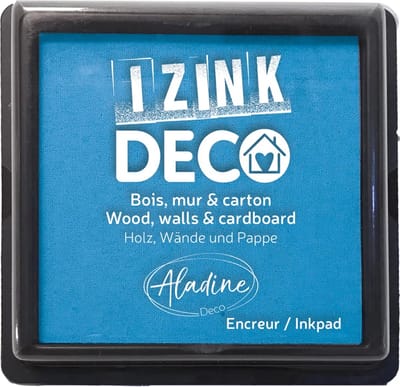 Aladine inktkussen hemelsblauw XL voor knutselen en decoratie.