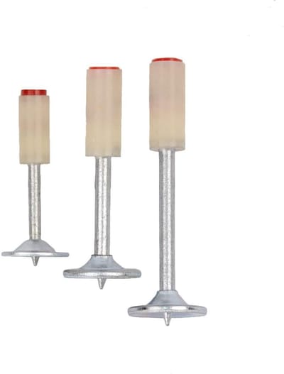 Bevestigingsnagels Set - Metaalnagels - Muurbevestiging - Diverse Maten - 200 Stuks - Mini Tube