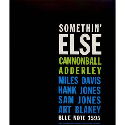 Cannonball Adderley - Somethin' Else (LP) (Blue Note Classic)
