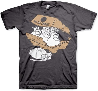 Hybris Bad Eggs Company T-shirt donkergrijs