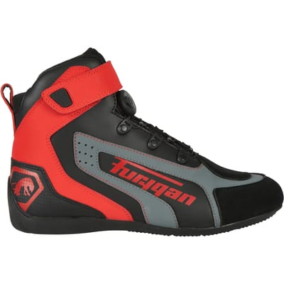 Furygan V4 Easy D3O Zwart Rood Handschoenen - Laars