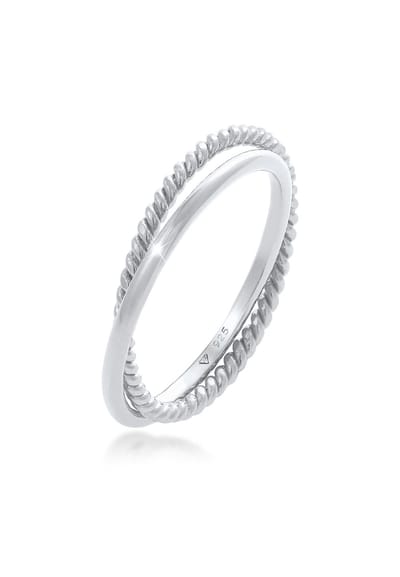 Elli - Ring - Dames Wikkel Klassiek Filigraan Gedraaid Trend in 925 Sterling Zilver - Dames