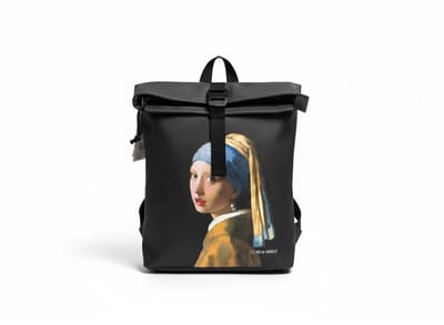 New Rebels Mart Art Los Angeles Pearl Girl Vermeer Rolltop Rugtas