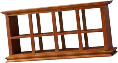 Poppenhuis Keukenkastje - Miniatuurmeubel Set - Poppenhuis Decoratie - Houten Constructie - 18 x 8 x 4 cm - Niet gespecificeerd