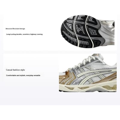 ASICS Gel Kayano 14 Olympische Medailles Unisex Sneakers Crème Wit 1203A537-104 44.5