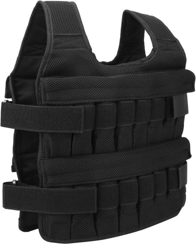 Verstelbaar zandzak vest van 35 kg voor krachttraining, hardlopen en conditietraining
