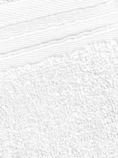 De Witte Lietaer Washandjes Imagine White 16.5 x 22 cm - 6 stuks - Katoen