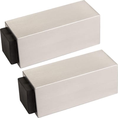2 x SOTECH Deurstop ROOK 29 x 29 x 75 mm Echt roestvrij staal Deurbuffer