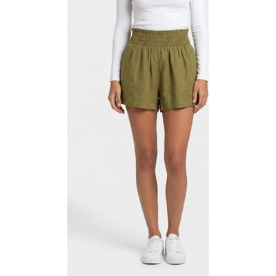 & Other Stories Renee Shorts Green Maat: 32 | Korte Broeken Outlet | Dames | Groen