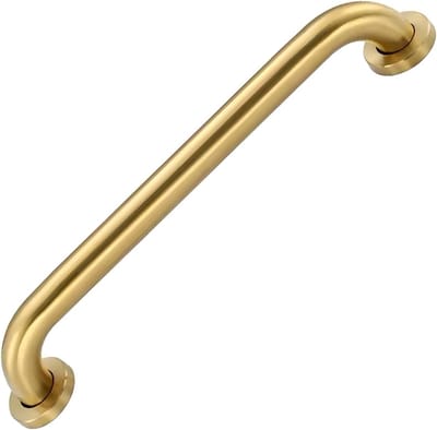 Veiligheidsbeugel Badkamer - Wandbeugel Douche - Veiligheid Thuis - Roestvrij Staal - 30-150 cm - Goud