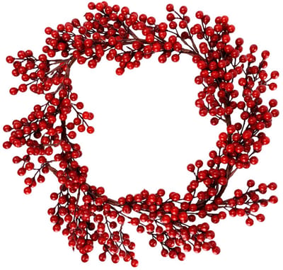 Kerstkrans 50 cm - voor Deur - Deurkrans - Kunstmatige - Ornament