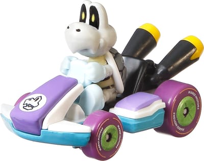 Hot Wheels Mario Kart MarioKart Dry Bones Standard Kart - Speelgoedvoertuig