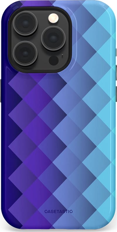 Casetastic Hoesje Geschikt voor Apple iPhone 15 Pro Magsafe - Stijlvolle Beschermende Duo-layer Case - Artica