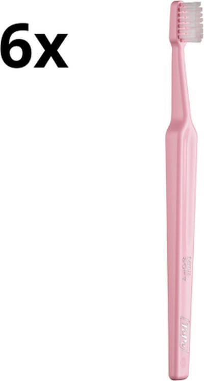 TePe Mini Soft Tandenborstel (0-3 jaar) - 6 stuks - Voordeelverpakking