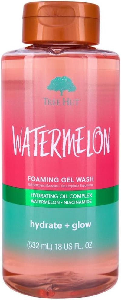 Tree Hut Watermelon Foaming Gel Body Wash - Douchegel - Badschuim - 532ml
