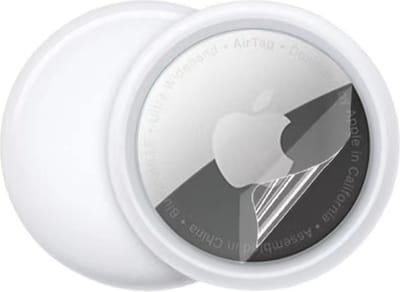 KELERINO. Screenprotector geschikt voor Apple Airtag - Beschermfolie - TPU - 1 paar