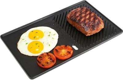 Oven Omelette Plaat voor Gasgrill - Geschikt voor Eieren, Kip en Roerei - Gietijzeren Grillaccessoire