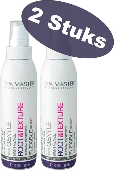 Spa Master Heat Protection Spray Voordeelverpakking 2 Stuks - Hittebescherming voor alle haartypes - Salonkwaliteit voor thuis - 2 x 200ml